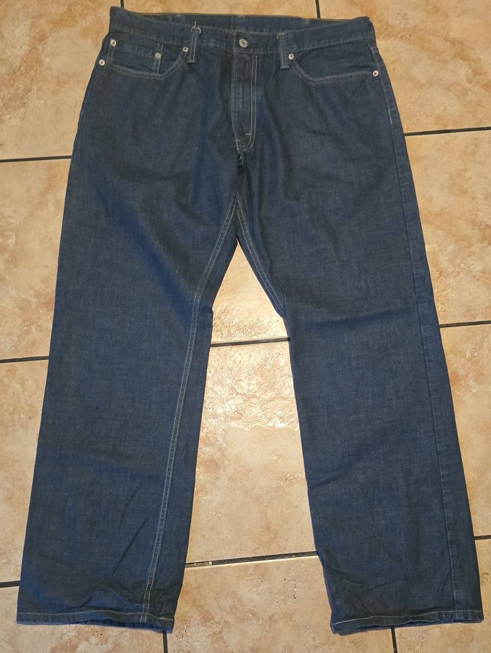 Levi's Straight Leg Indigo Jeans